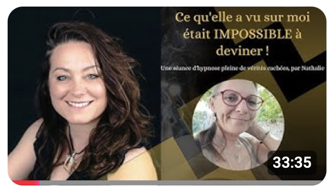 Nathalie témoigne : Ce que Sandrine a vu sur moi était impossible à deviner !